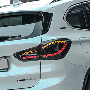 Ensemble de feux arrière pour <span class=keywords><strong>BMW</strong></span> <span class=keywords><strong>X1</strong></span> 2016-2021 F48 F49 LED Auto Back Lamps Upgrade Dynamic Dragon Scale Taillight Tool Accessories - Product Image 4