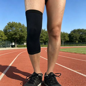 Genouillère Élastique Basique WHX0019 en Polyester, Spandex, Latex, Silicone Respirant, Soutien de Compression pour la Marche Quotidienne - Product Image 3