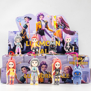 Llaveros <span class=keywords><strong>de</strong></span> Figuras Articuladas con Cordón, Caja Sorpresa Coleccionable, Temática <span class=keywords><strong>de</strong></span> Películas y TV, Regalos <span class=keywords><strong>de</strong></span> Resina para Aliviar el Estrés, Edad 14+ - Product Image 2