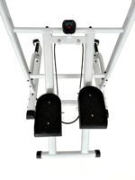Tour de musculation multifonction avec stepper, station dips et barre de traction – Équipement de gym à domicile pour entraînement complet du corps et renforcement musculaire