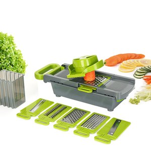 ที่ขูดผักแบบแมนโดลิน New Smile Mom พร้อมใบมีดสแตนเลส ไม่ติดกระทะ เป็นมิตรกับสิ่งแวดล้อม ปรับได้มากกว่า 20 ชิ้น รุ่น B837 - Product Image 6