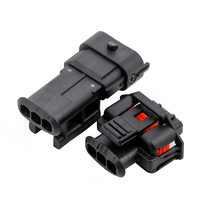 Connecteur Électrique Automobile 1928403968, Boîtier en Nylon, 3 Broches Mâle-Femelle, IP66, 12V