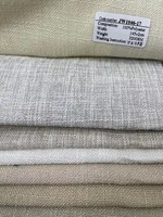 Tissu d'ameublement en polyester imitation lin pour canapé, chaise, coussin, meubles et décoration intérieure - Vente en gros