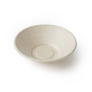 AO3 Bol à canne à sucre jetable personnalisé Plaque biodégradable pour micro-ondes pour les repas Smoothie Riz Pâtes Dessert Fête - Product Image 5