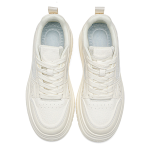 Chaussures décontractées pour hommes, baskets plateforme en cuir microfibre et maille respirante, légères, pour un usage quotidien, vente en gros - Product Image 1