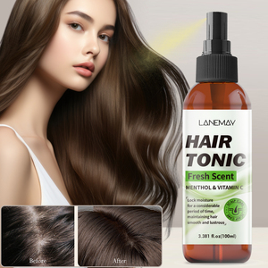 <span class=keywords><strong>Tonique</strong></span> Capillaire Naturel pour la Croissance des Cheveux 100ml Sans Rinçage Extraits d'Herbes Chinoises de Haute Qualité Menthe Poivrée Menthol Bio Répare les Pointes Fourchues - Product Image 1