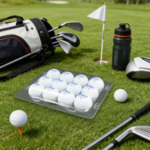 Plateau blister transparent économique pour 12 balles de golf, en plastique transparent, type coquille de palourde, pour emballage - Product Image 5