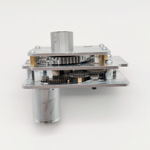Motor actuador de válvula eléctrico de 36V, metálico, de baja presión, con caja de engranajes planetaria integrada para control de válvulas - Product Image 2