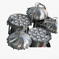 Filtro de Bolsas Múltiples de Apertura Rápida, Operado Neumáticamente, de Acero Inoxidable, de Alta Eficiencia para Tratamiento de Agua, Personalizable