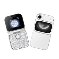Téléphone portable à clapet I17 Air Pro avec écran HD de 1,77 pouce, double SIM, langues espagnole et française, batterie de 1000-1499 mAh, processeur MTK 62XX