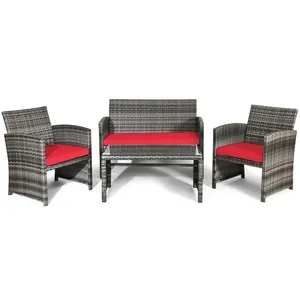 Vente en gros de nouveaux ensembles de canapés en rotin à la mode chaises d'extérieur en rotin mobilier de jardin et d'hôtel