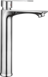 Grifo Mezclador Alto para Lavabo SL-368, Grifo Monomando Cromado de Agua Fría y Caliente para Lavabo Elevado, de Primera Calidad - Product Image 5