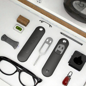 Herramienta de extracción de llave de teléfono antipérdida, soporte de expulsión de aguja de tarjeta dedal con funda protectora eyector de bandeja SIM - Product Image 3