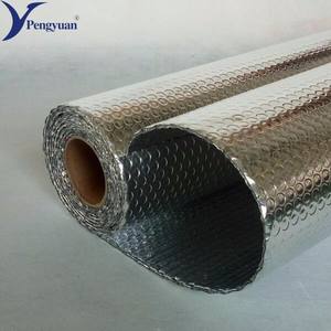 Lamiere isolanti a bolle in alluminio a doppia faccia installate sui ponti del tetto, che riflettono la 97% della radiazione solare - Product Image 4