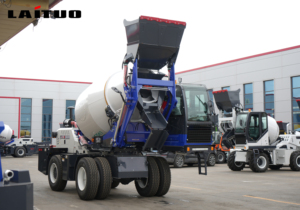 Nhà máy 4 CBM tự tải trộn bê tông Giá xe tải để Bán máy bơm di động tự trộn bê tông xe tải - Product Image 3