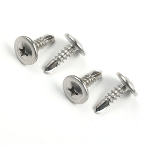 Viti a coda di rondine autoperforanti a testa piatta con intaglio a croce in acciaio inossidabile 410 M4 M6 M8 <span class=keywords><strong>Tek</strong></span> Screw - Product Image 6