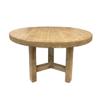 Rustikaler runder Esstisch aus chinesischem recyceltem Holz Wohnzimmer möbel Antiker Altmöbel-Tisch