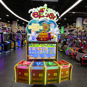 Raisefun nhà máy bán buôn trong nhà Xổ Số nhiều người chơi Arcade máy cho 4-<span class=keywords><strong>Player</strong></span> sông quái vật chiến đấu Đồng tiền hoạt động trò chơi - Product Image 4