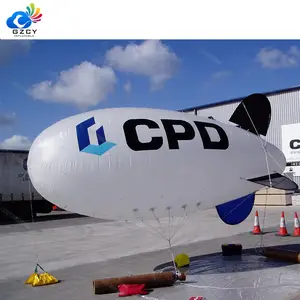 आउटडोर उड़ान inflatable हवाई पोत, विशाल inflatable ब्लींप/विमान/बिक्री के लिए ब्लींप