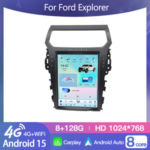 HFMidia Radio de 12.1 Pulgadas con Pantalla Vertical, Unidad Principal Multimedia con Video, para Ford Explorer 2011-2019, Reproductores Automáticos con CarPlay Inalámbrico - Product Image 5