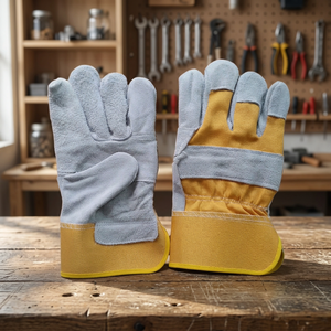 High Quality Heat Resistance Breathable <b>Moisturizing</b> Anti-Slip for <b>Gloves</b> Comfortable Soft Hand White Size L for Factory Use - Product Image 5