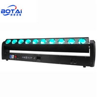 BOTAI 10x40W Dynamic Moving Pixel Bar Art-Net Wireless Sync Stage Lights avec 540 ° Pan & 30Hz Strobe Effects