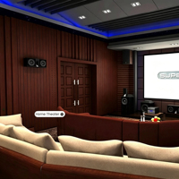 Panneau Acoustique Moderne en Fibre de Bambou pour Salle de Conférence, 210mm x 3000mm, Haute Réduction du Bruit, Ignifuge