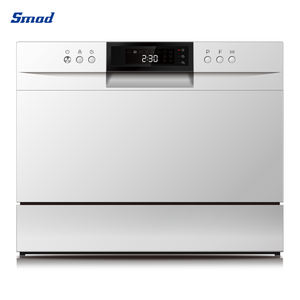 Mini <span class=keywords><strong>Lavastoviglie</strong></span> da Banco Portatile Bianca per 6 Coperti, 220V 50HZ - Product Image 5