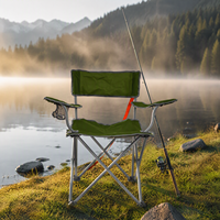 Chaise de camping pliante portable et légère de haute qualité pour la randonnée, les voyages, la plage et les pique-niques – Vente en gros usine