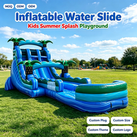 Parc aquatique gonflable pour enfants, hôtel, toboggan extérieur, piscine, jouet d'amusement, activité de jeu estivale