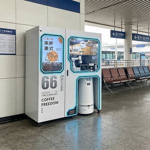 Robot Intelligente Tutto-in-Uno per la Produzione <span class=keywords><strong>e</strong></span> Distribuzione Automatica del Caffè - Product Image 2