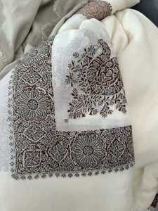 2026 Katoenen 55x55 Jemenitische Arabische mannen borduurwerk Shemagh Masar hoofddoek Islamitische <span class=keywords><strong>hijab</strong></span> tulband verwarmende driehoekige sjaal - Product Image 6