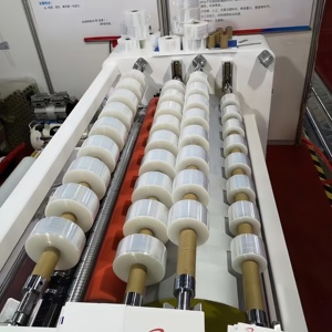 מותאם אישית לחמניות קטנות של סרט מגן ldpe סרט אריזה קטן סרט תיל תעשייתי סרט מכונת כיתה - Product Image 4