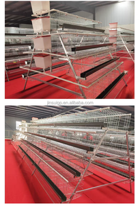 Jaula para Pollos de Gran Escala Tipo A de 4 Niveles, Fabricada con Malla de Alambre de Acero Galvanizado en Caliente, de Alto Rendimiento y Confiable, para Uso en Granjas - Product Image 5