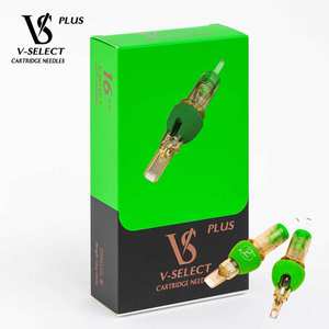 <span class=keywords><strong>EZ</strong></span> V-Select Cartucho de Tatuaje <span class=keywords><strong>Agujas</strong></span> Plus Magnum Membrana Elástica V-System Posicionamiento de Precisión 16 Unids/Caja - Product Image 3