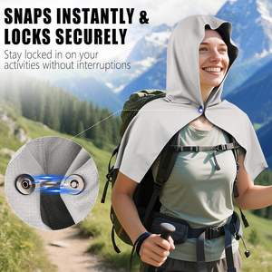 Serviettes rafraîchissantes pour le cou et le visage, <span class=keywords><strong>serviette</strong></span> rafraîchissante pour la tête avec boucles pour les oreilles, <span class=keywords><strong>serviette</strong></span> douce pour le sport, la salle de sport et les activités de plein air - Product Image 5