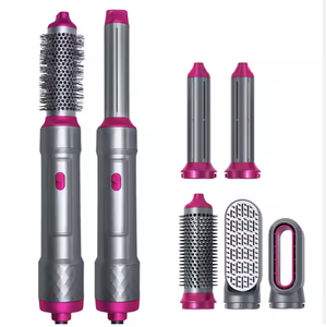 Spazzola ad Aria Calda Elettrica un Solo Passo <span class=keywords><strong>Asciugacapelli</strong></span> Piastra Raddrizzante Veloce con Etichetta Privata Scelta Popolare Nera - Product Image 3