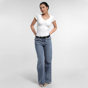 Combinaison de sport pour femme, sans couture, amincissante, élastique, compression, contrôle du ventre, décontractée, été, une pièce, combinaison femme - Product Image 6