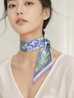 Écharpe longue et étroite personnalisée pour femme en soie satinée, ruban pour cheveux, foulard, nœud pour sac, écharpe de fête