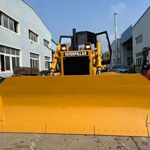 Bulldozer CAT D6D Amarillo, Equipo de Construcción con Motor Cummins, Bomba Hidráulica MOOG, Control PLC para Obras de Construcción - Product Image 4