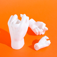 Couteau-lame rétractable en forme de doigt (moyen) ou de radis, imprimé en 3D, modèle de main jouet, mini, non affûté, produit direct usine, viral TikTok, très demandé