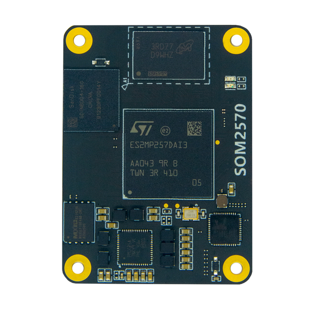 Industrial AI Grade Embedded Development Board System-on-module ST STM32MP257 SOM Module for IoT Automation SOM-2570 Linux OS