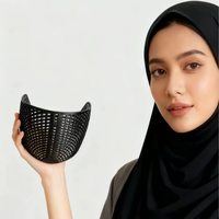Tendance du moment : Accessoires capillaires pour hijab, Couronne de hijab TAJ antidérapante en nylon 3D Serart, sous-foulard, couronne capillaire, foulard et hijab pour femmes musulmanes