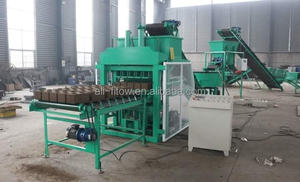 Ligne de production de machines à fabriquer des briques de pavés ECO haute pression en <span class=keywords><strong>terre</strong></span> compressée, blocs emboîtables - Product Image 4