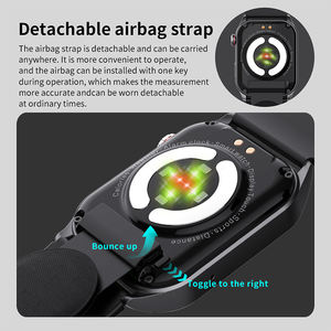 Nouvelle montre connectée F520Pro avec pompe à air, surveillance de la <span class=keywords><strong>pression</strong></span> <span class=keywords><strong>artérielle</strong></span>, de la fréquence cardiaque, de la température corporelle, suivi de la santé et de la forme physique, montre connectée sportive - Product Image 2