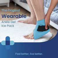Meilleure Vente : Enveloppement de Cheville Glacé pour Thérapie par le Froid du Tendon d'Achille, Compresse de Gel Glacé pour la Fatigue du Pied, Favorise la Flexibilité, Soulage la Douleur au Talon