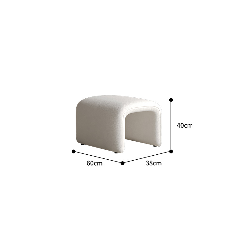 Cream White Foot Pedals [Frosted Fleece]