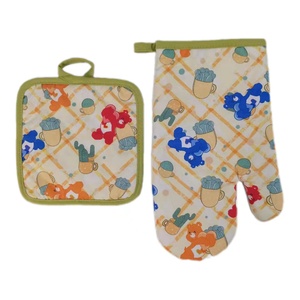 Maniques et protège-plats en <span class=keywords><strong>coton</strong></span> personnalisables par sublimation – Résistants à la chaleur, écologiques, adaptés au four et au barbecue - Product Image 4