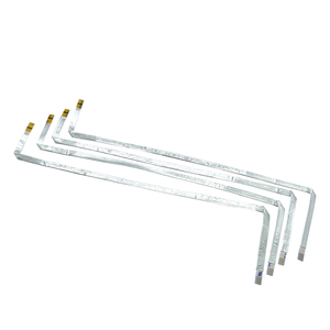 Özelleştirilmiş Uzunluk 0.5mm Aralıklı 4 Pinli Esnek Düz Şerit Kablo E485813 Awm 20624 80c 60v Vw-1 Kablo PET İzolasyon Altın Kaplama - Product Image 3