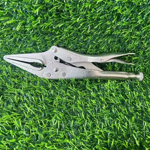 Needle Nose Pliers 6.5 Inch And 9.5 Inch High Carbon Steel Industrial Grade Serrated Jaw Pointed Beak Multi Functional Heavy - Product Image 1